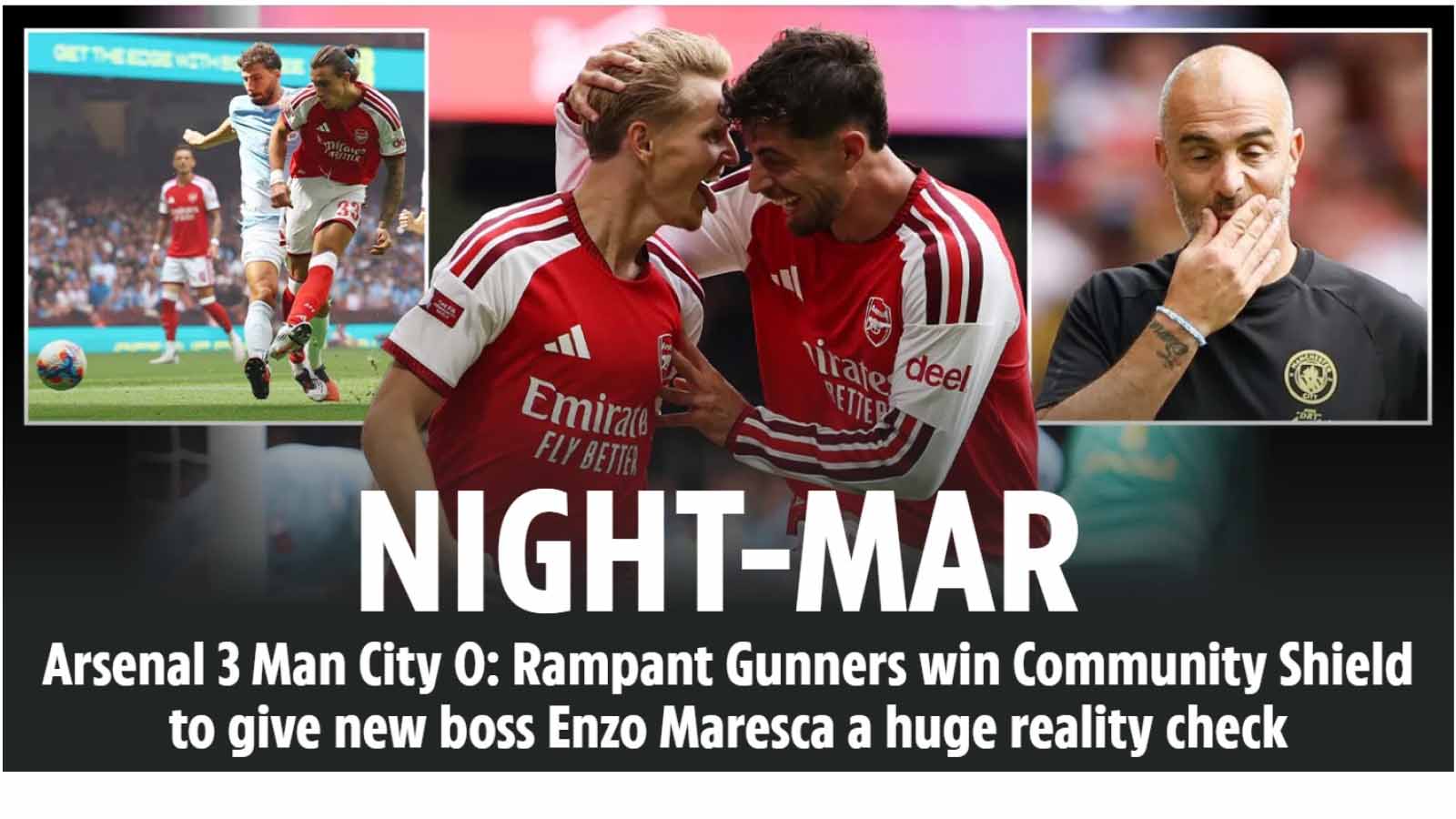 MIKEL ARTETA and his Arsenal team sent the nation to sleep on their way to winning the Premier League title last season.