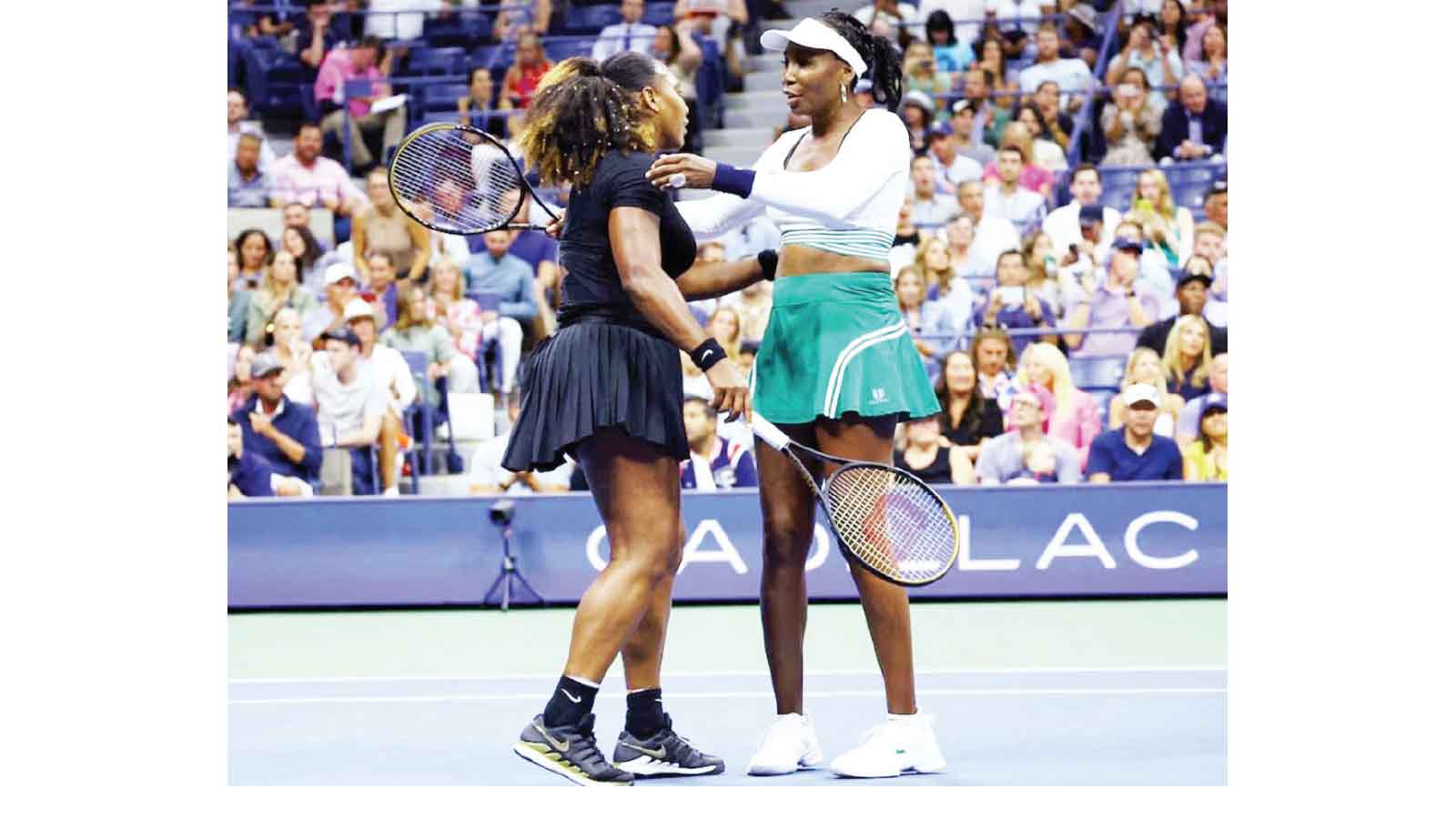 Williams sisters awarded doubles wild card