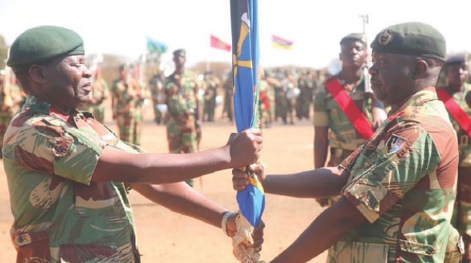 Zimbabwe National Army Bulawayo District ushers in new era as command changes hands