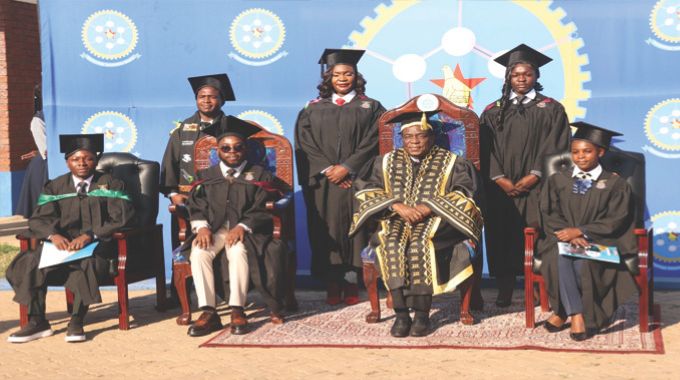 CUT ACHIEVES GENDER BALANCE . . . President caps 3 495 graduands