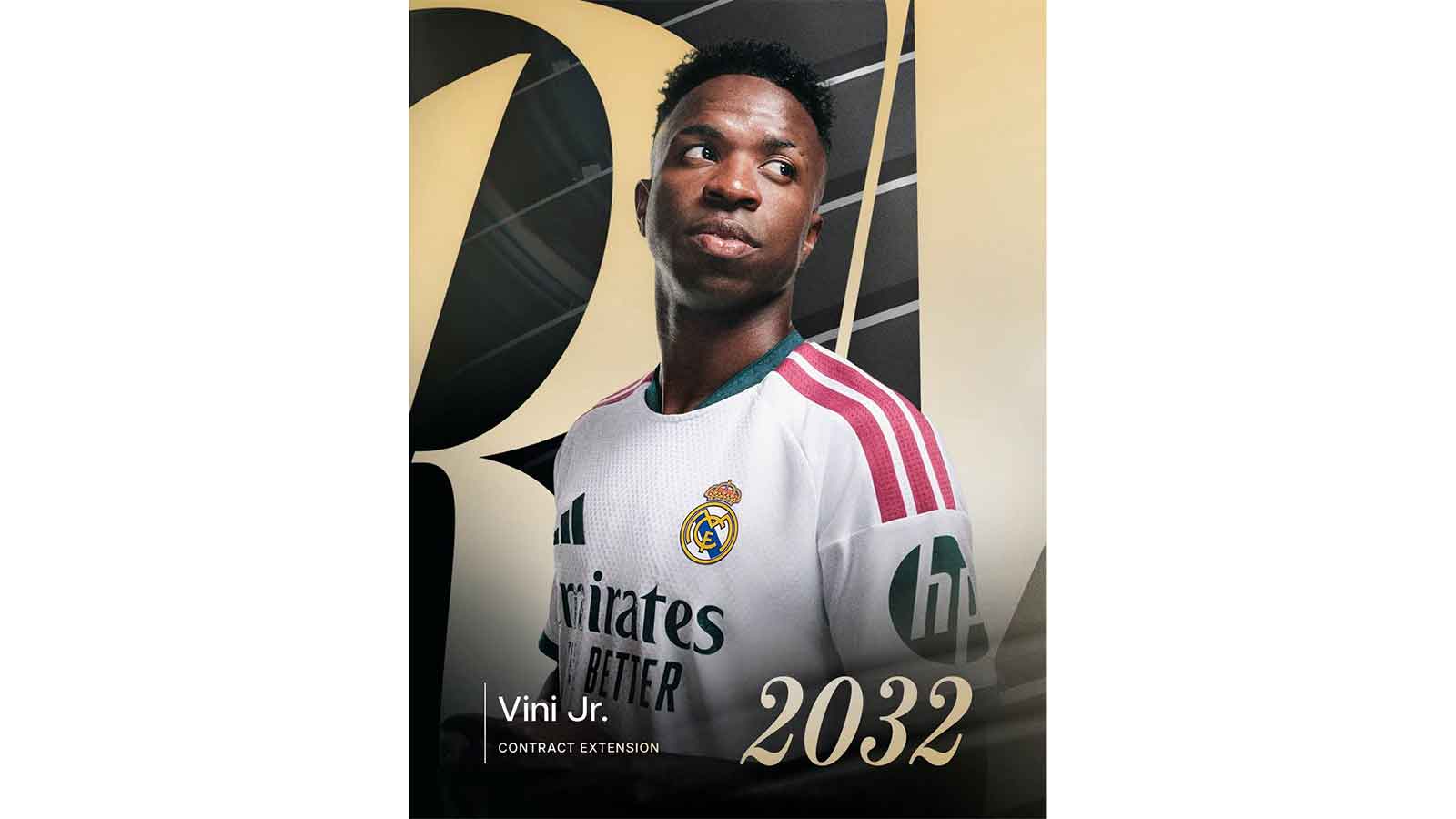 Vinicius extends Madrid stay