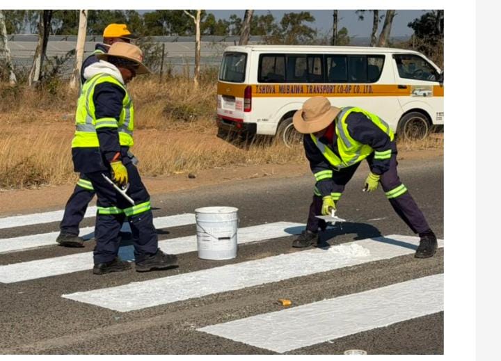 Repainted zebra crossing fails to stop risky road crossings at Babambeni Primary