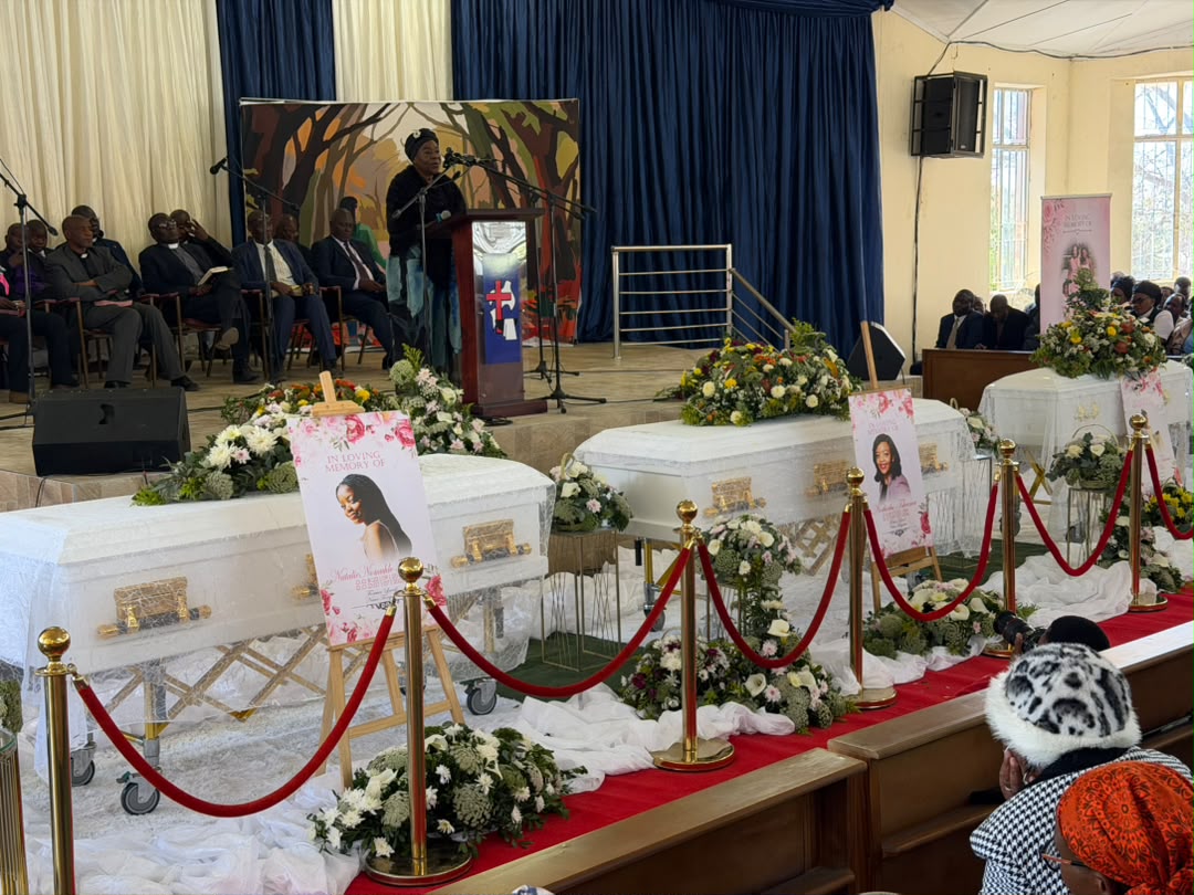 No body viewing for Zandile and her daughters as packed church prepares to bid farewell