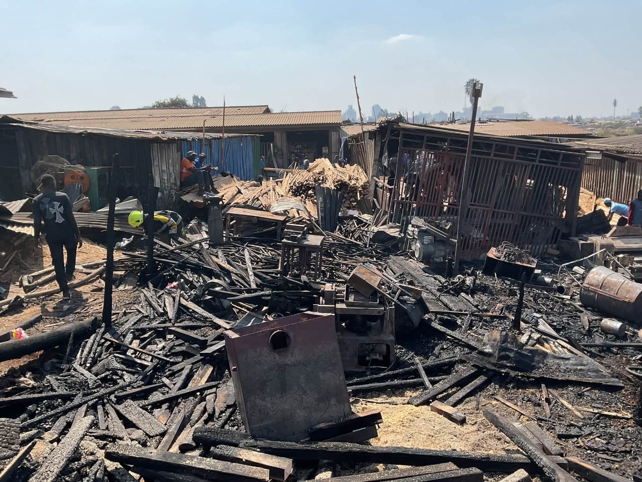 Magaba Home Industry gutted by fire