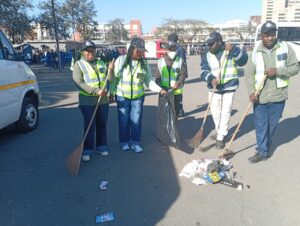 National Clean-Up Campaign held on the first Friday of every month 