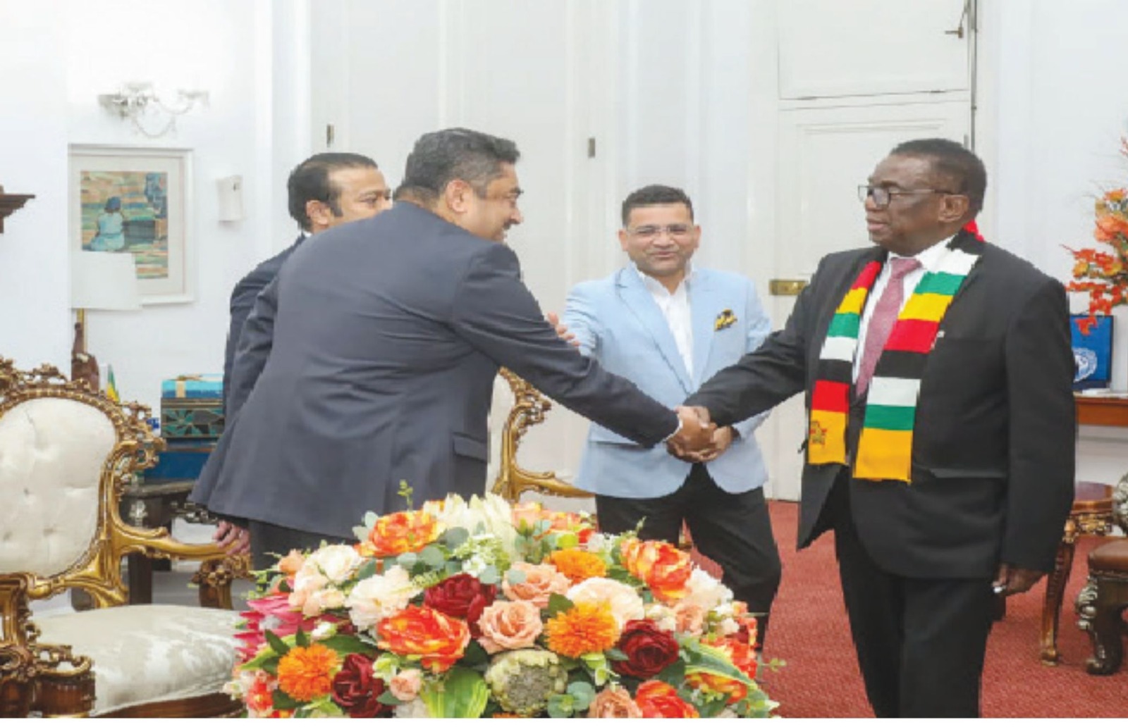 UAE delegation discusses border, aviation digitalisation with President