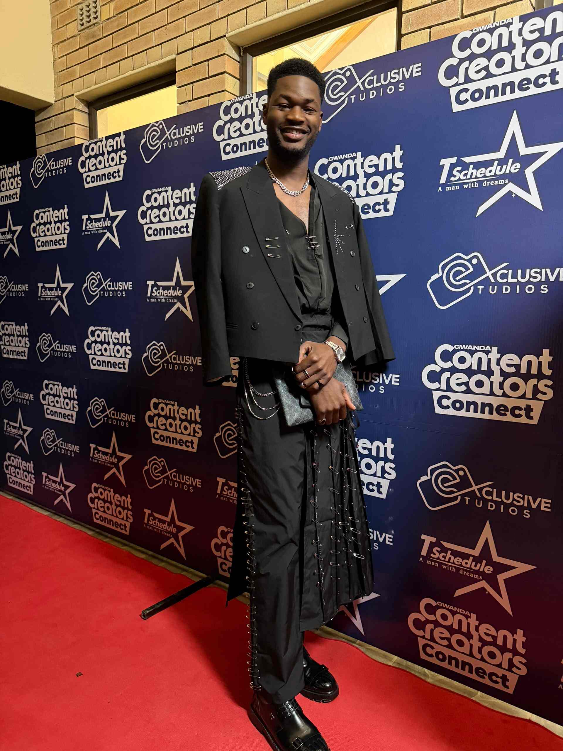Watch: Rohan Sibanda turns heads, steals spotlight at Content Creators Connect
