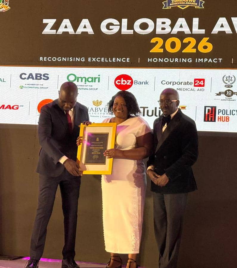 ZIMA president honoured for mining, economic development