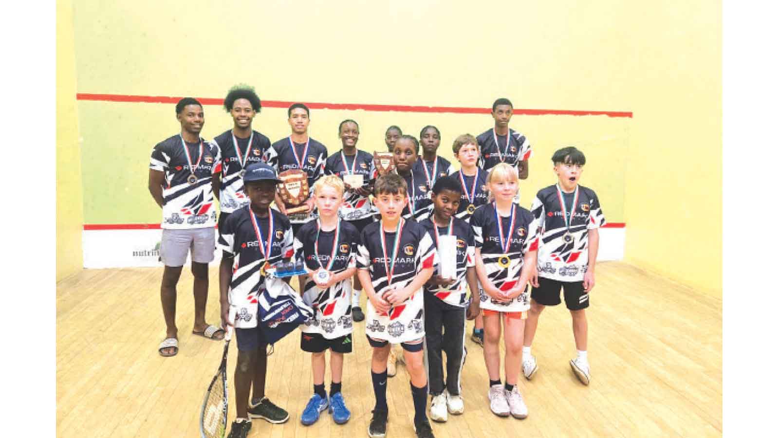 Rayners reigns supreme at Redmark Squash tourney