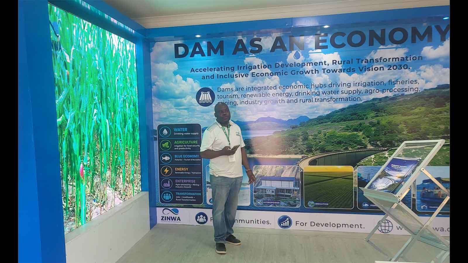 Zinwa unveils N-Space machine to manage projects