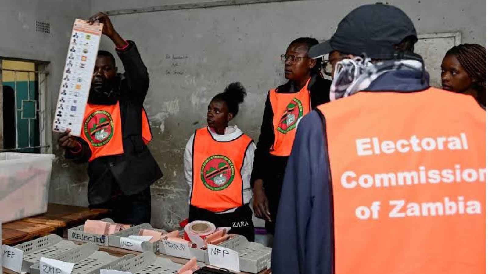 Zambia resumes vote counting
