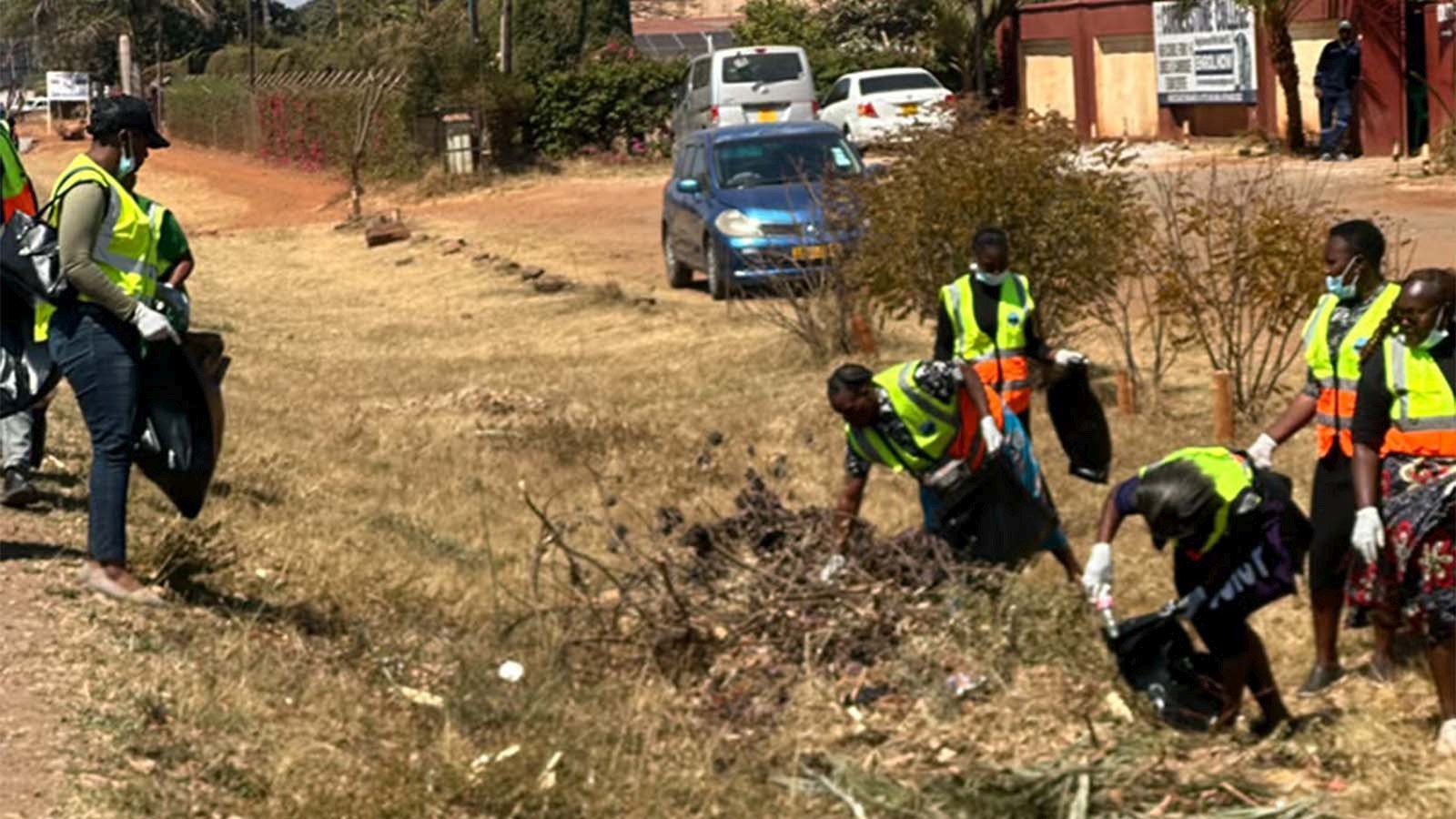 Zero waste champions hit Harare streets to clean city for COMESA