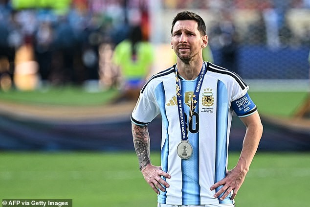 Lionel Messi retires from Argentina duty: 39-year-old bows out after defeat in World Cup final to Spain – just a few weeks after his father passed away