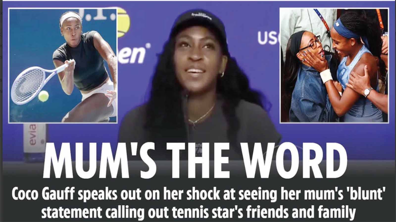 COCO Gauff’s mum Candi Gauff wrote: “I apologise in advance for this for this blunt, but necessary statement.