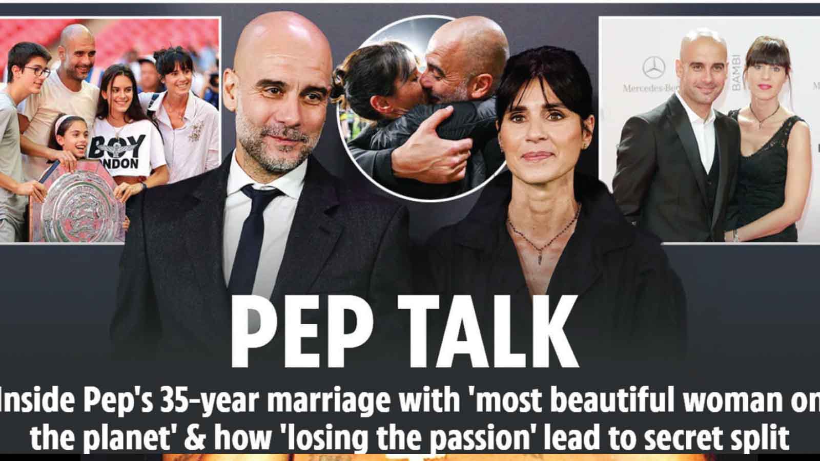 HE was with her from the age of 18 and has described her as the “most beautiful woman on the planet”, but Pep Guardiola’s marriage was crumbling behind the scenes long before he announced his split.