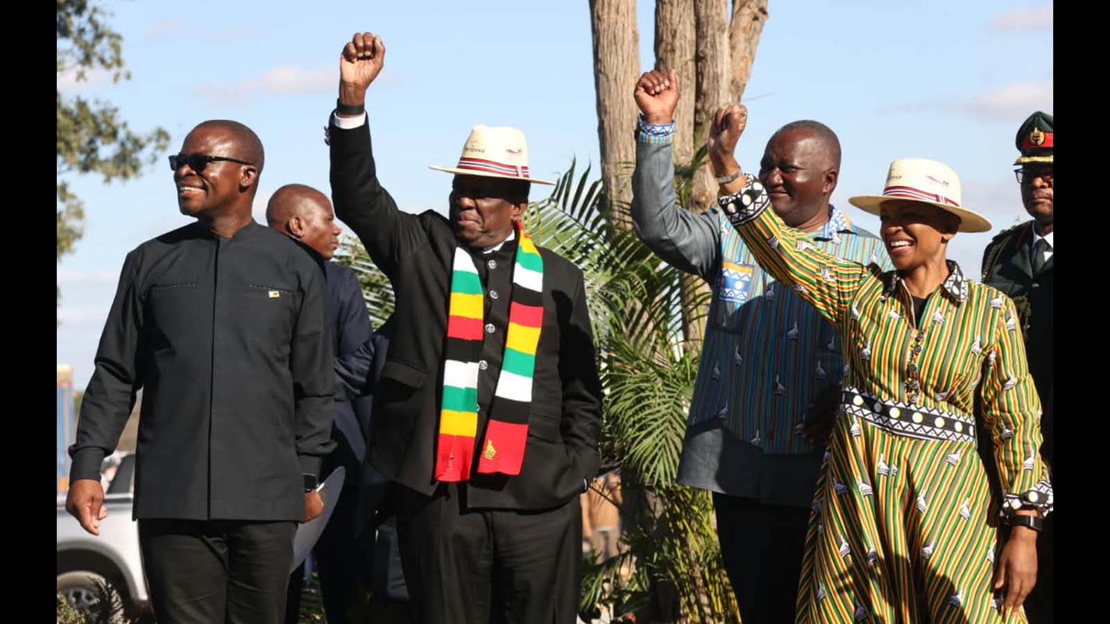 In pictures: President Mnagagwa at Sanganai Expo