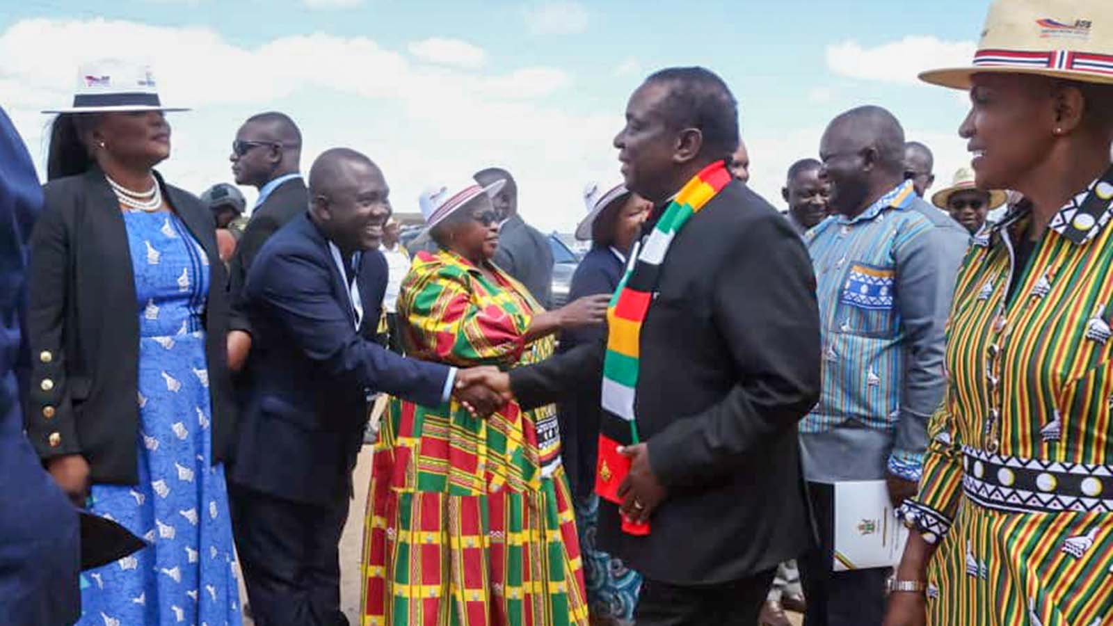 President Mnangagwa in Masvingo for Sanganai/Hlanganani Expo