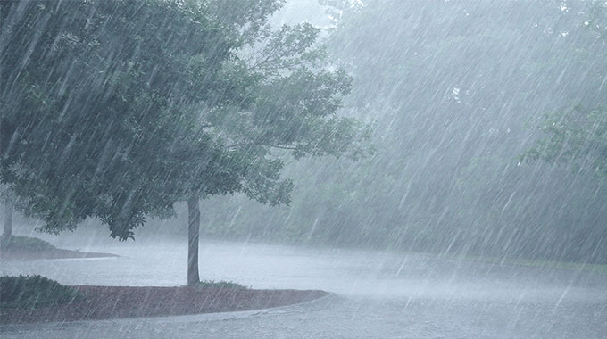 Rains pound parts of the country