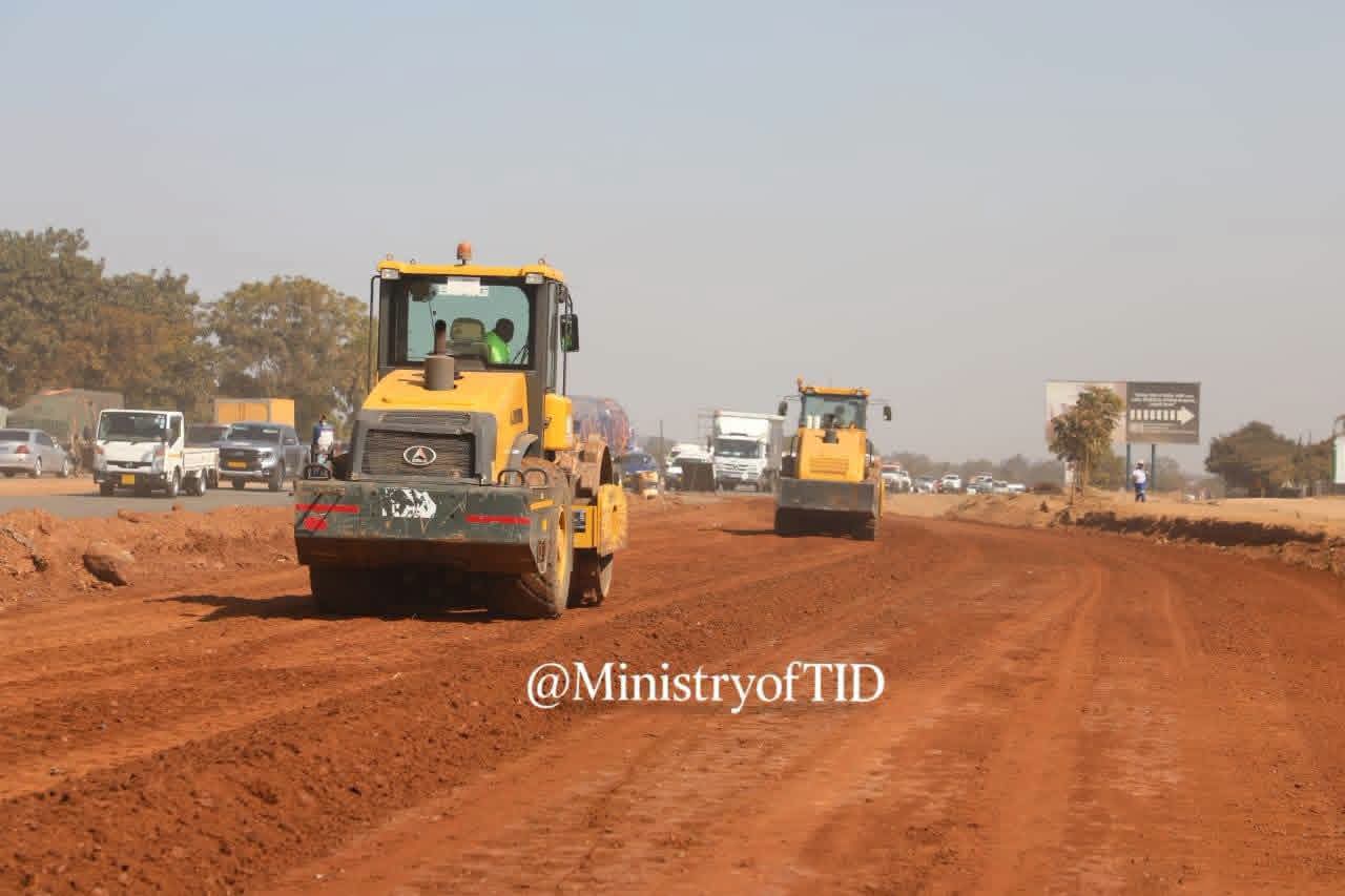 Construction of the Simon Mazorodze–Willowvale slip lane at the Rothmans Interchange progressing well