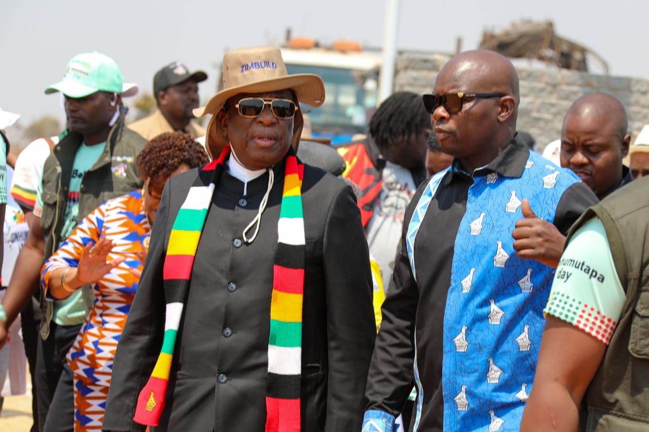 President Mnangagwa breaks ground for Munhumutapa Youth Housing Programme