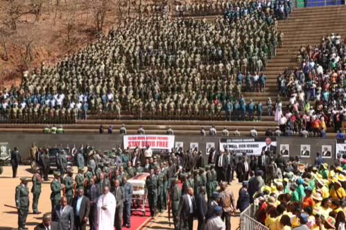 In pictures: Burial of Cde Raradza