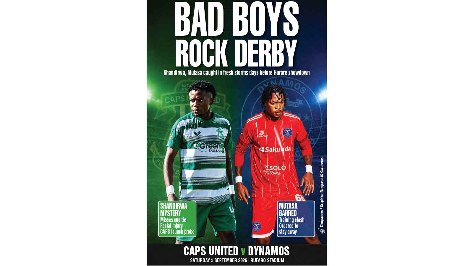 BAD BOYS ROCK DERBY