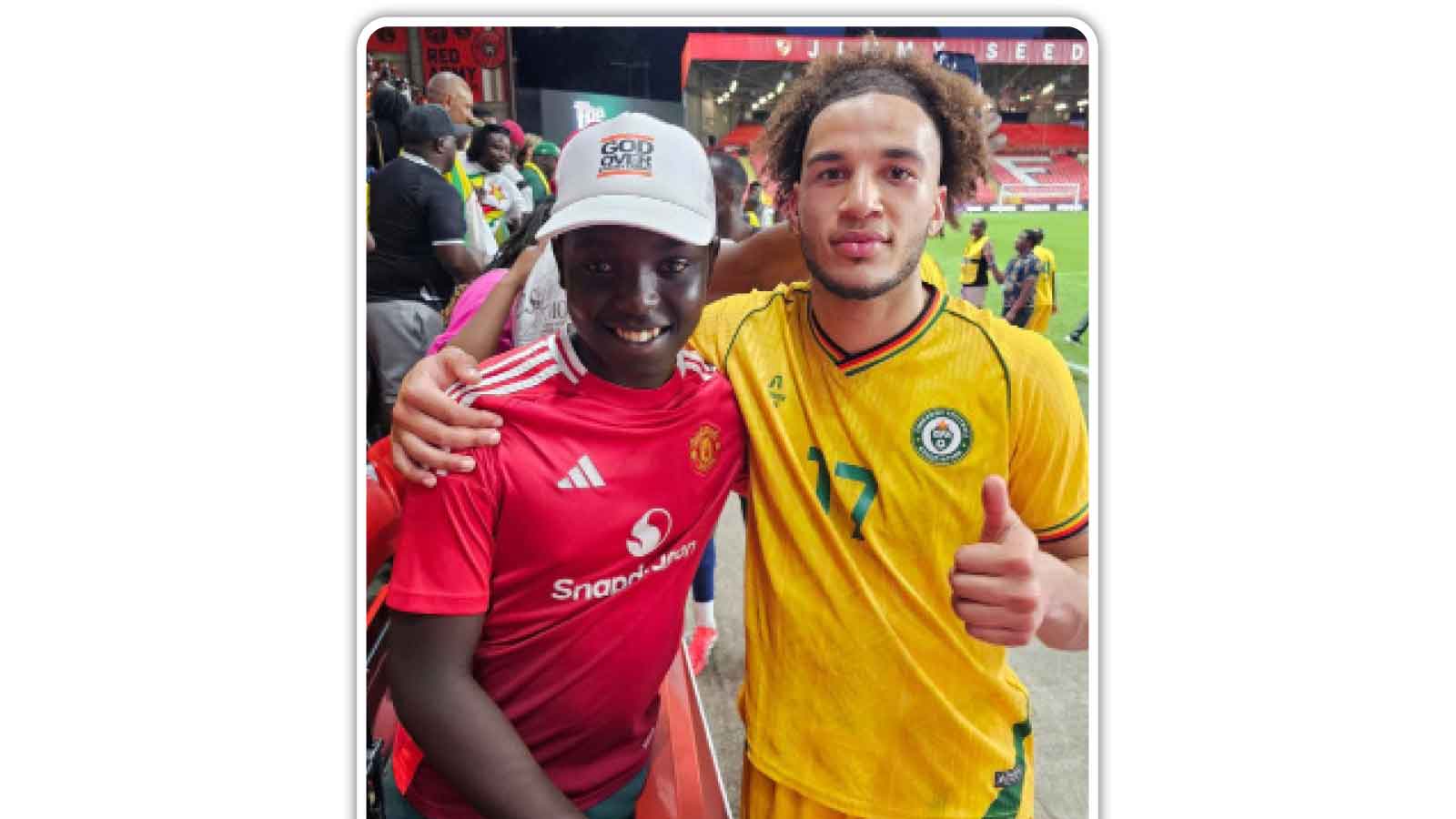 MTHUNZI GETS YOUNG WARRIORS ARMBAND
