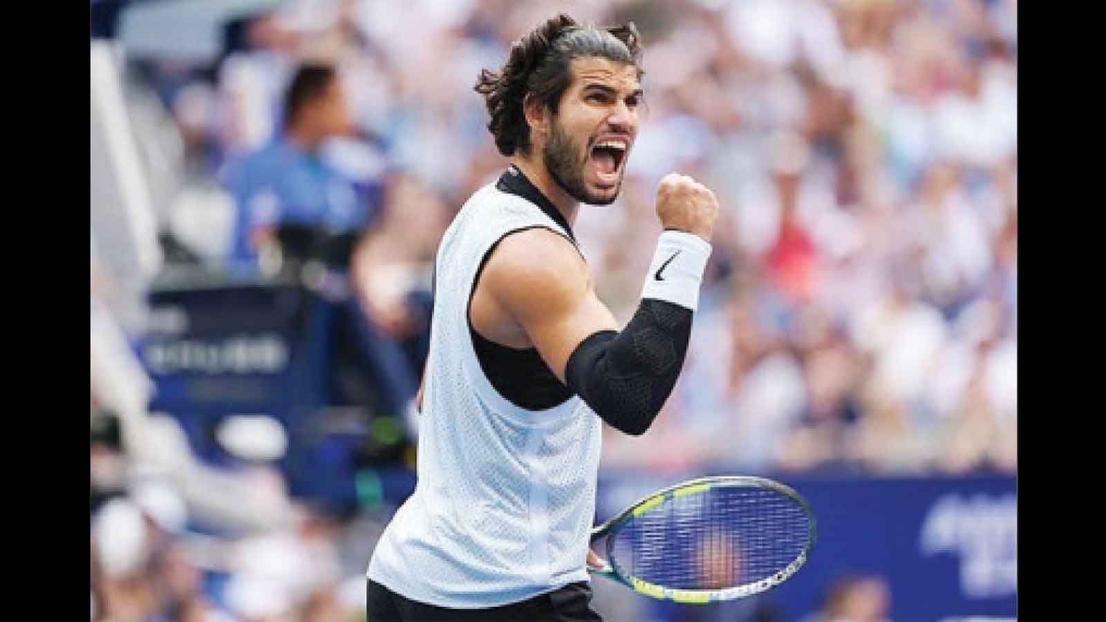 Alcaraz in US Open quarterfinal