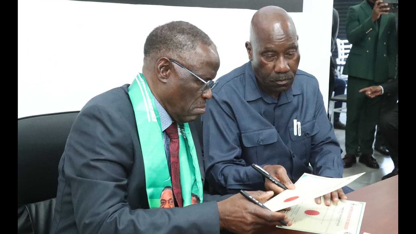 Chitepo School gets new acting principal