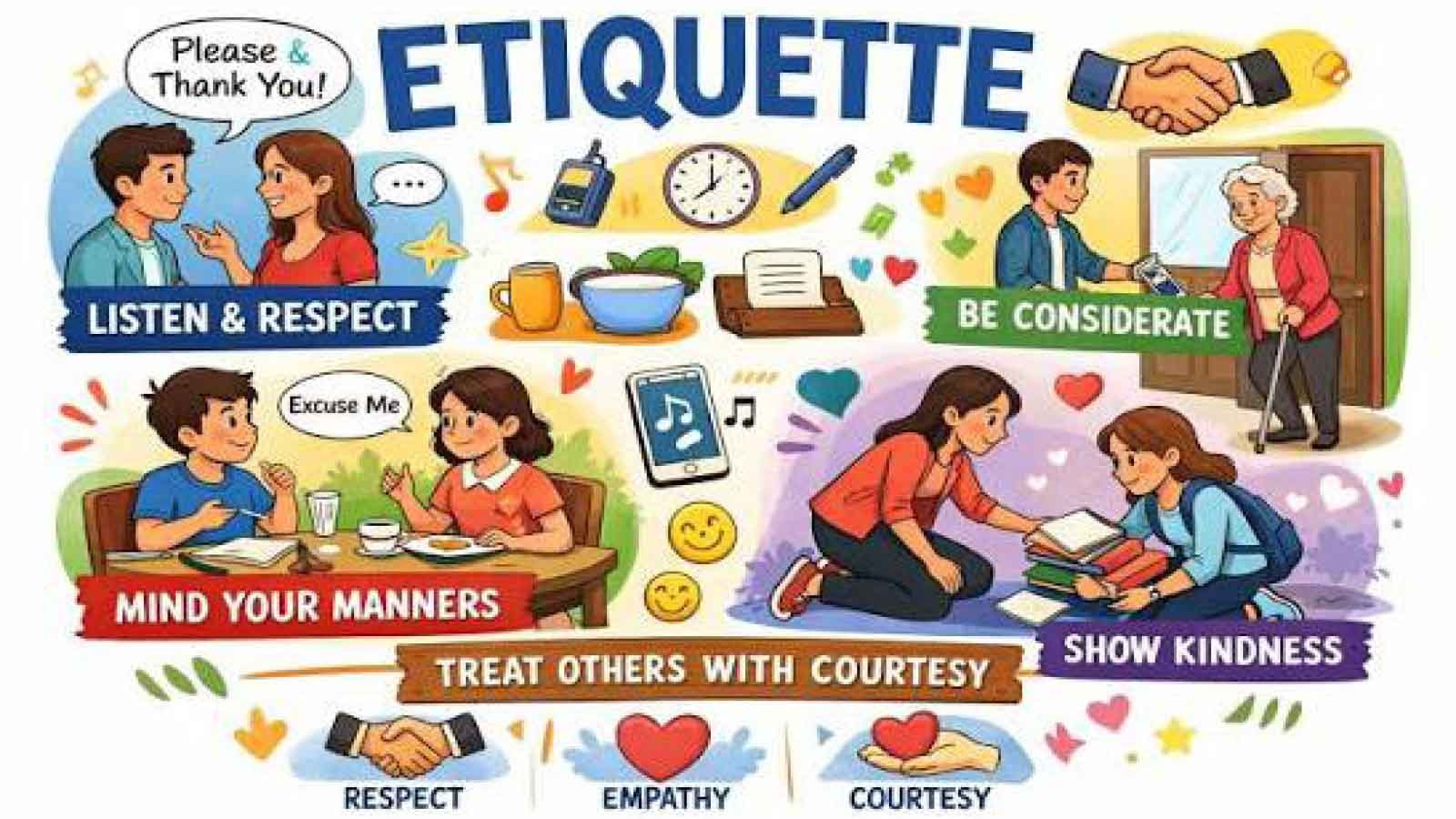 Modern etiquette 101: Good manners for a changing world