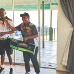 Tatenda Mukombe (right) and Farai Chimwaza