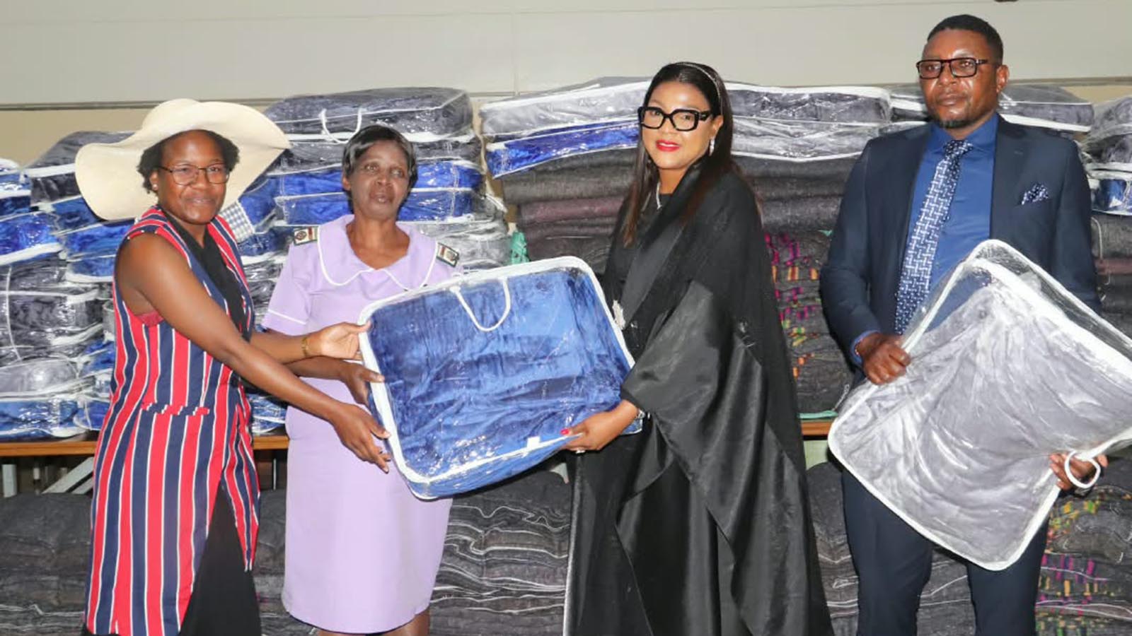 Prophetess Matimbe donates 550 blankets to Sally Mugabe Central Hospital