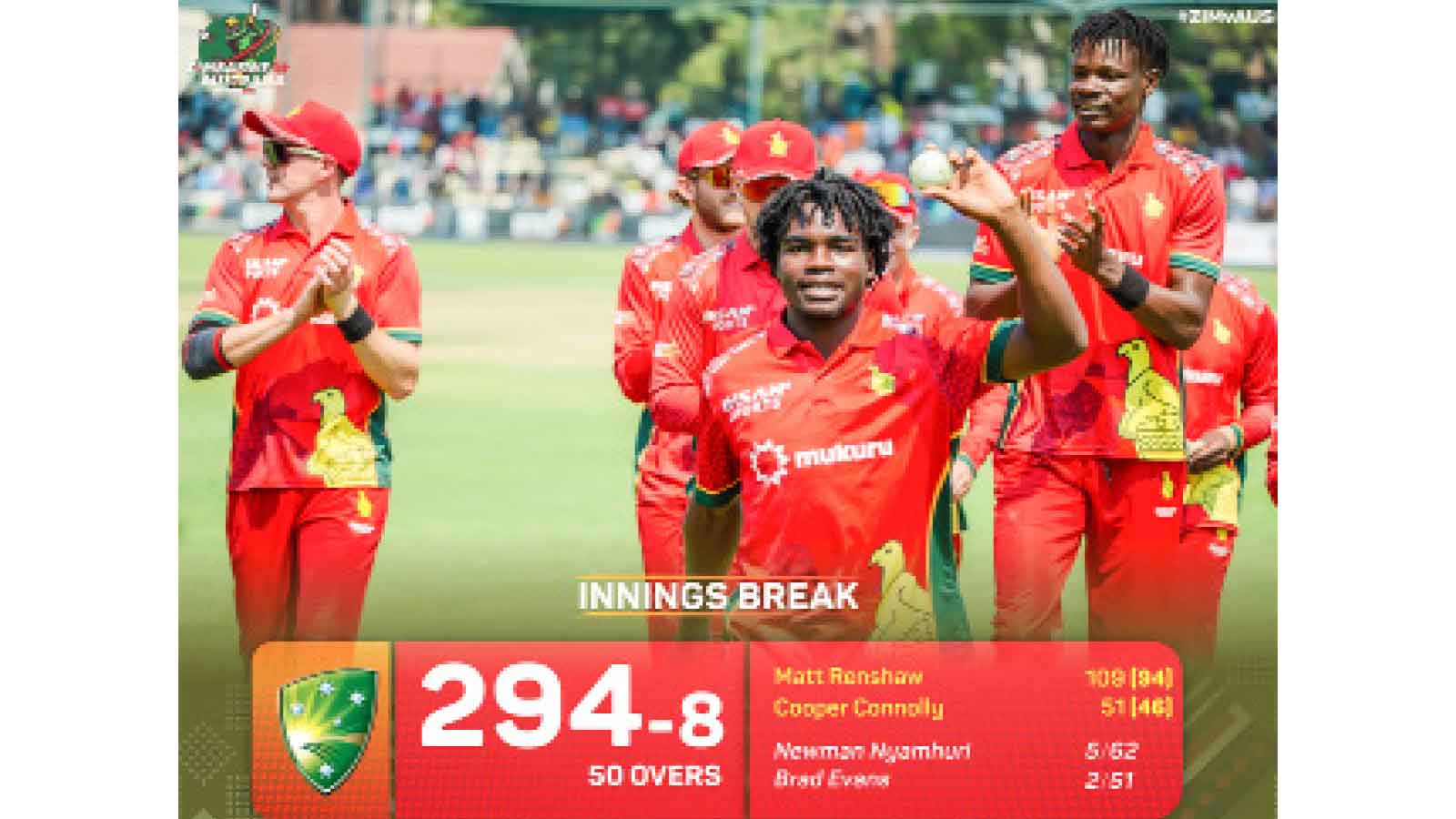 ZIM FALL DESPITE NYAMHURI HEROICS