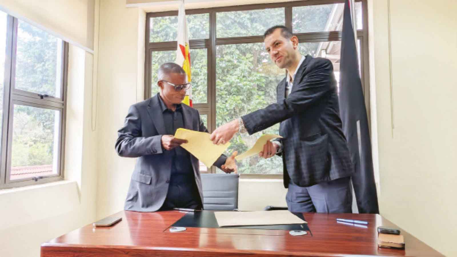 Palestine, Johanne the Fifth of Africa Church sign MoU