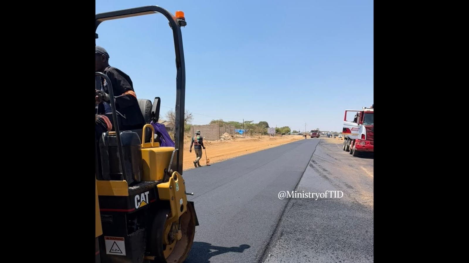 Road surfacing begins along part of Seke Road