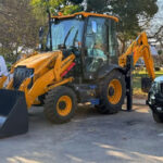 Part of the equipment and vehicles acquired by RTC