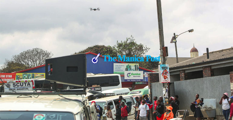 Police deploy drones to track crime in Mutare