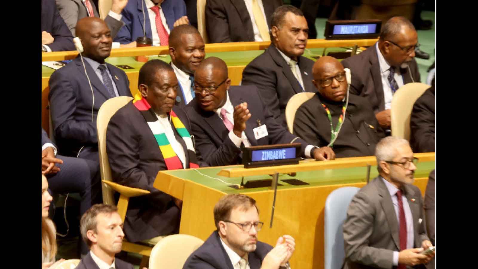 Africa stamps authority . . . We must be heard, understood, treated as equals: President