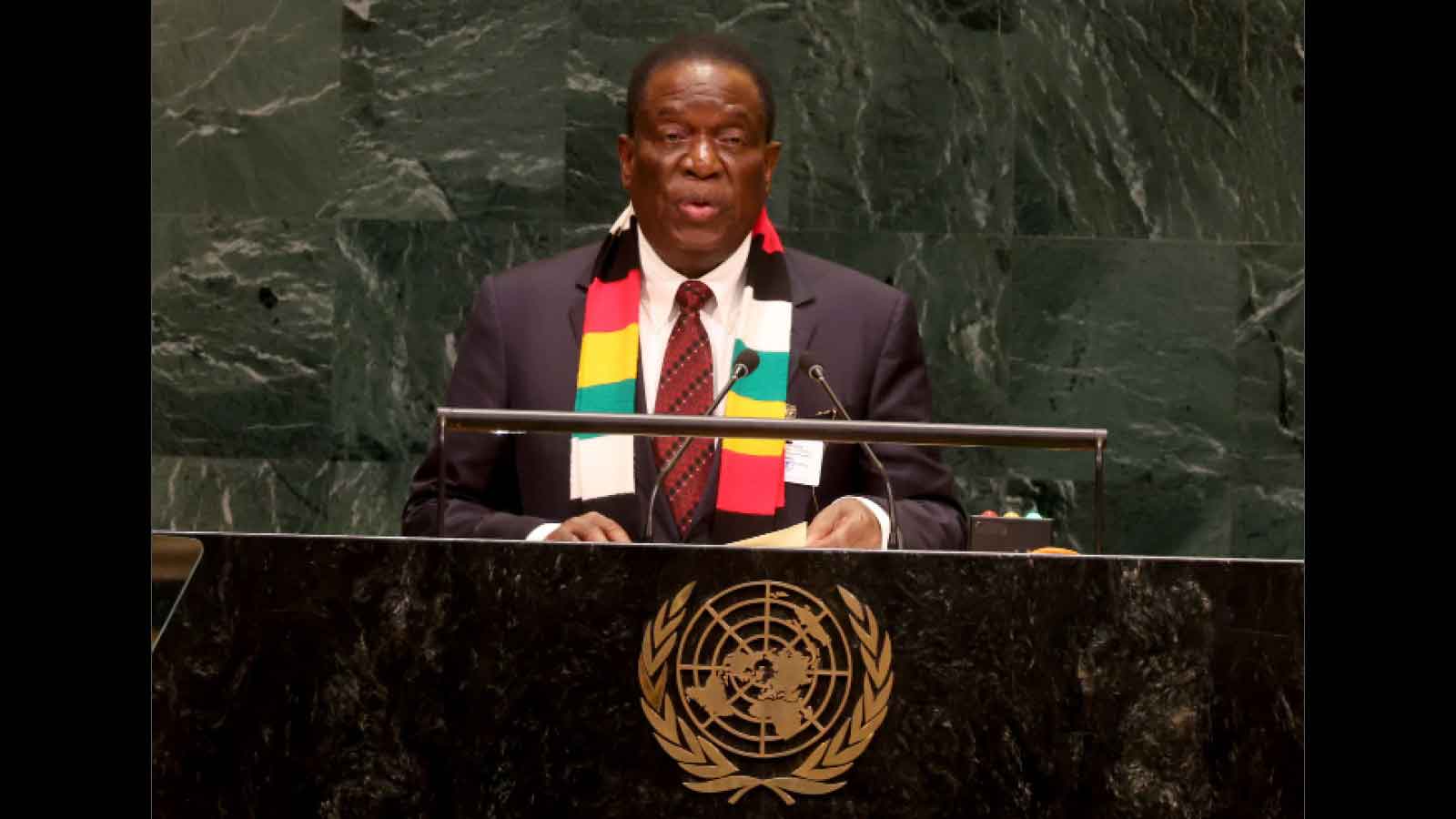 ‘Let peace, not war shape global ties’ . . . President calls for just, equitable world order . . . lays out Zim’s UNSC vision