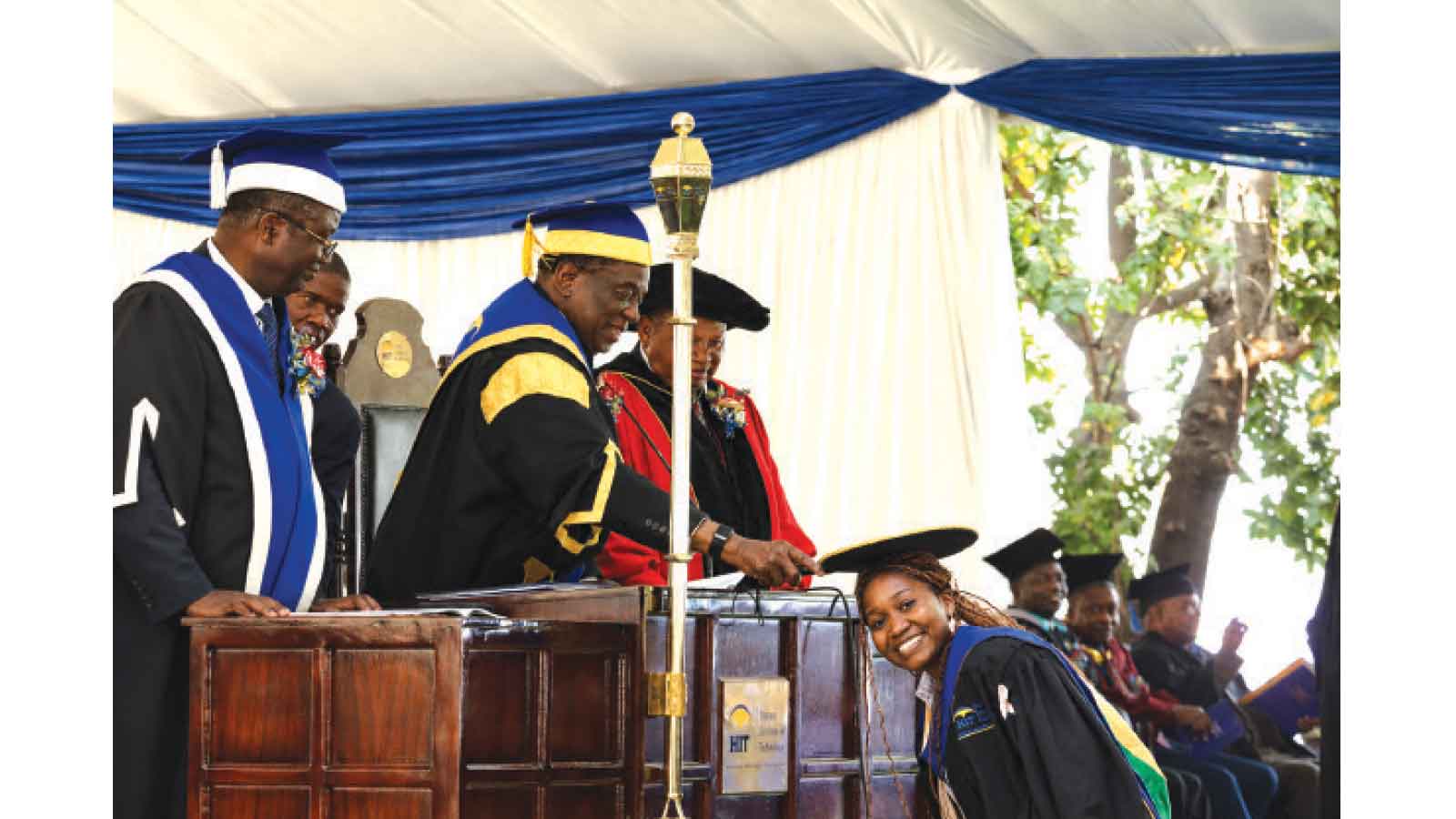 ‘Use your skills to industrialise, modernise Zim’ . . . President caps 734 HIT graduates