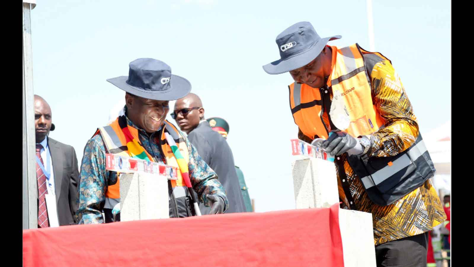HISTORIC BOND . . .  Zim, Moza launch strategic fuel pipeline expansion