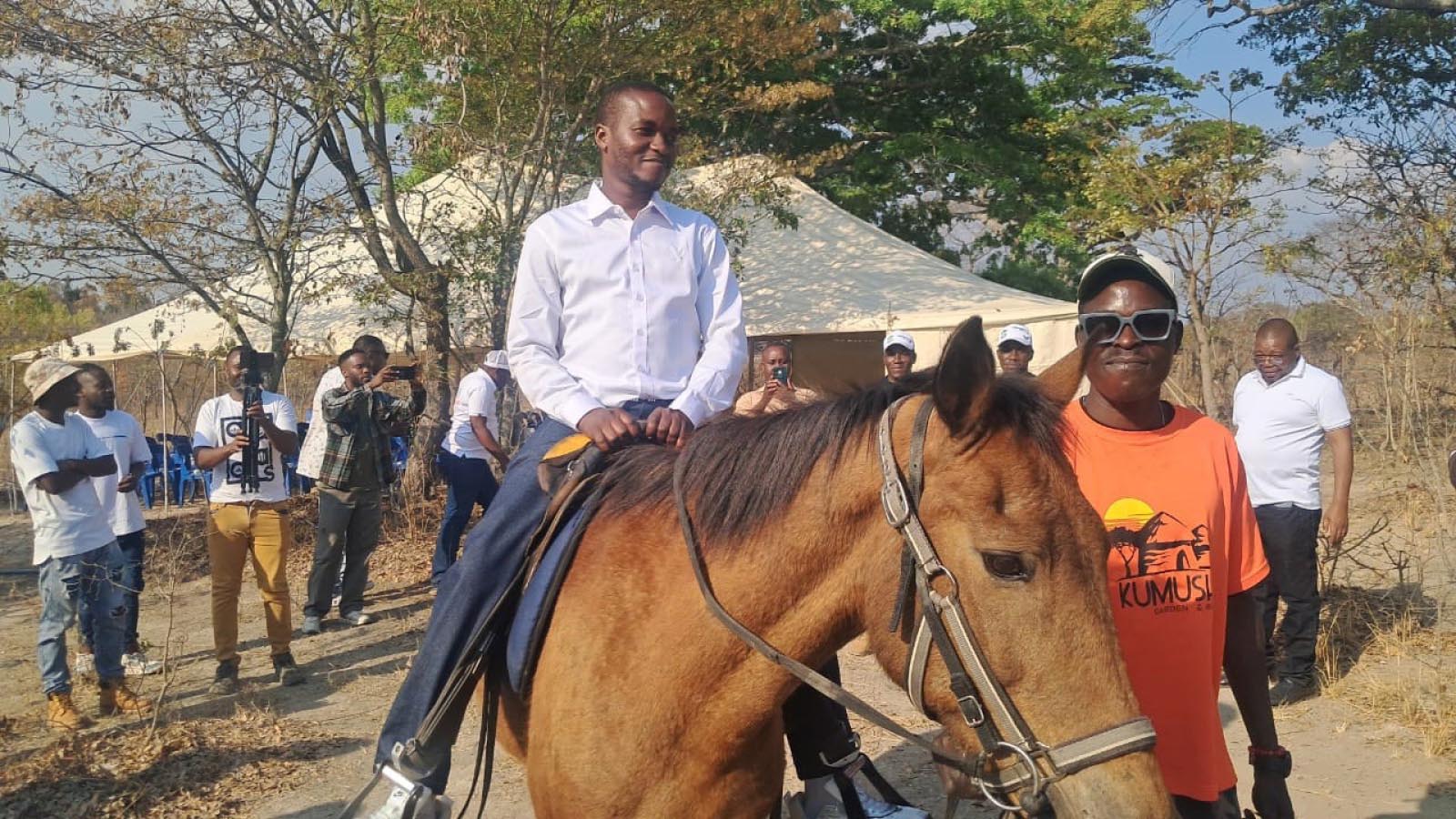 CHADIWA TURNS INTO A CELEBRITY AS HE EDGES CLOSER TO HIS WEDDING DAY