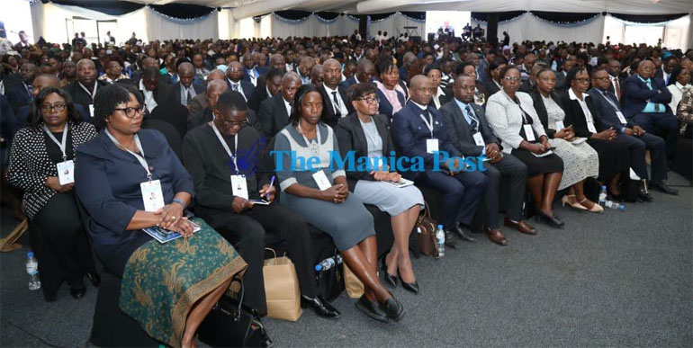 Some of the civil servants attending the conference
