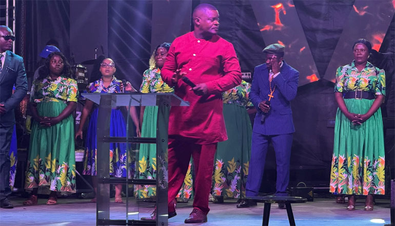 The praise and worship team