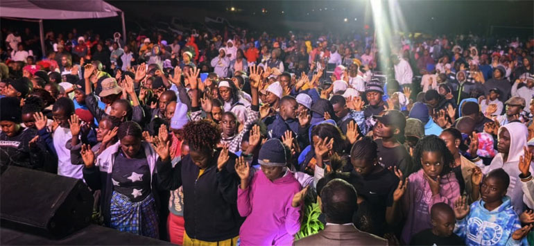 There was a huge turnout at the Firestorm Crusade and Conference