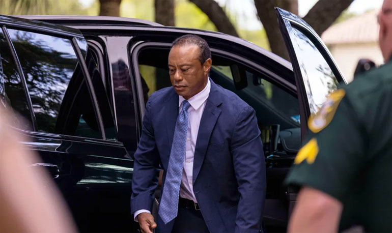 Tiger Woods has been issued a five-year driving ban