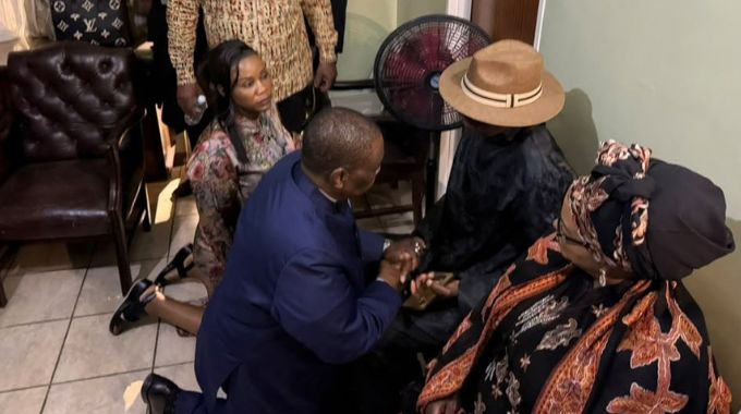 Vice President Chiwenga consoles Baloyi-Chiwenga family