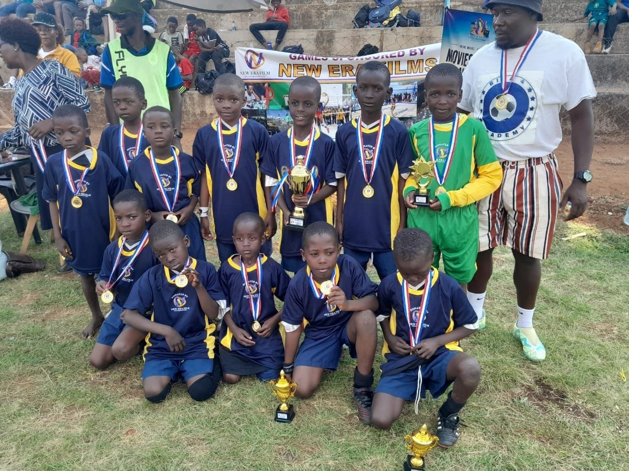Biya and Friends crowned champions of NEF Under-10 Football Tournament