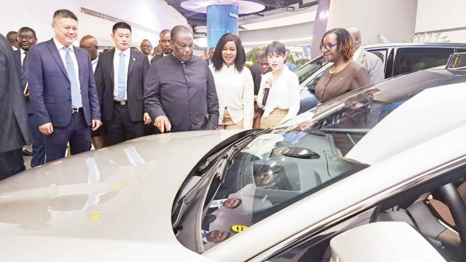 VP Chiwenga courts Chinese e-vehicle giant