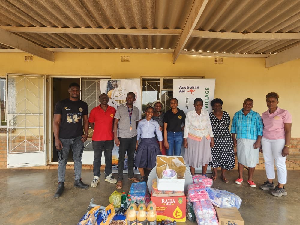Zimbabwe Institution of Engineers (ZIE) donates sanitary wear to undepriviledged children